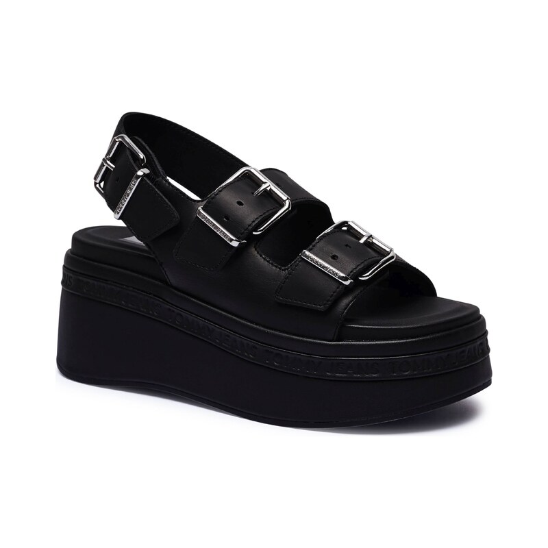 Tommy Jeans Kožené sandály 105259230