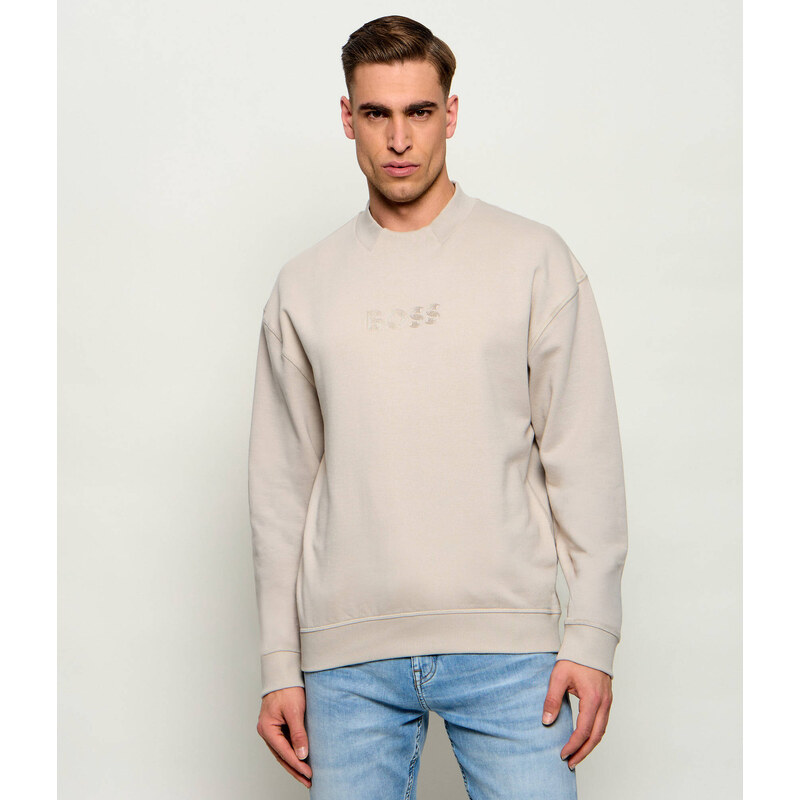 BOSS BLACK Mikina Fashion | Relaxed fit