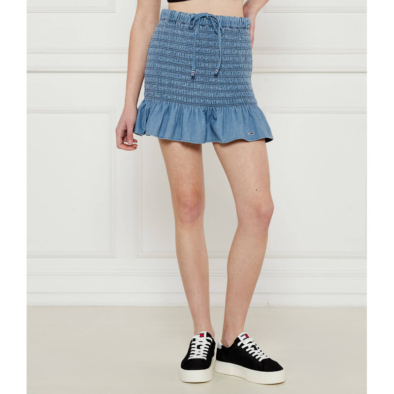 Tommy Jeans Sukně CHAMBRAY 105244447