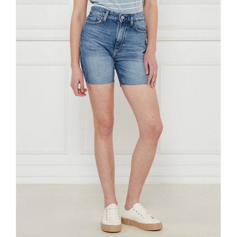 GUESS Džínové šortky 80S PEDAL | Regular Fit