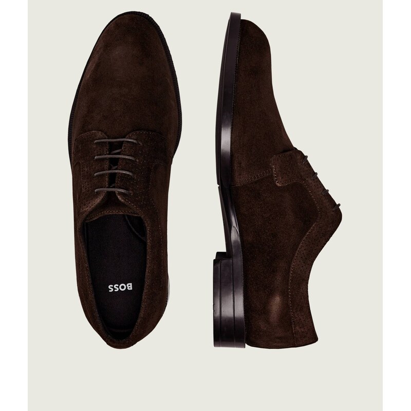 BOSS BLACK Derby boty Tayil_Derb_sdwv | semiš