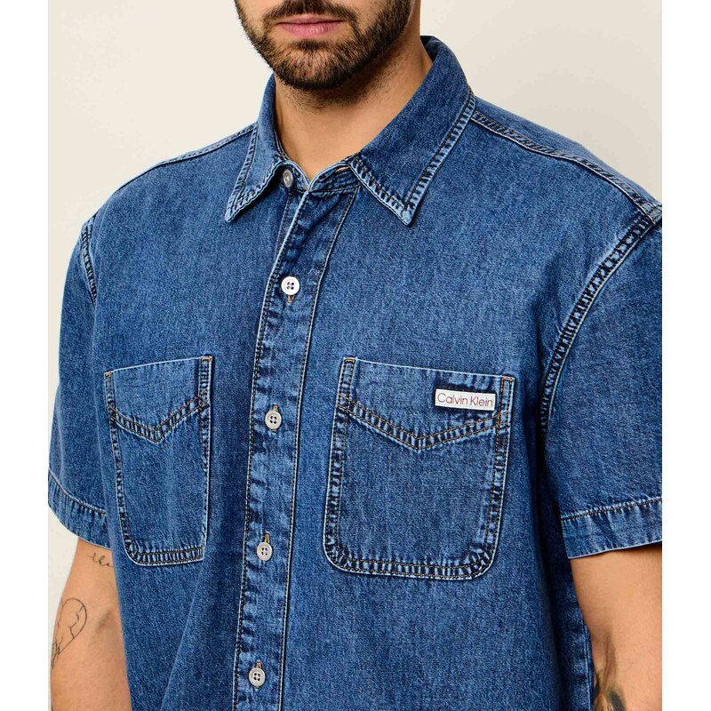 Calvin Klein Jeans Džínová košile | Relaxed fit