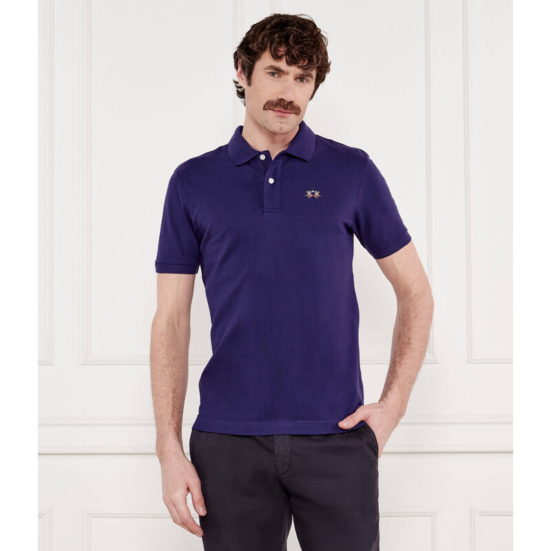 La Martina Polokošile | Slim Fit | stretch pique