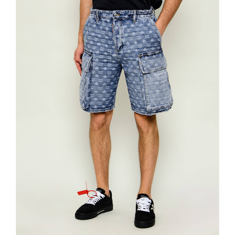 Dsquared2 Džínové šortky Utility | Relaxed fit