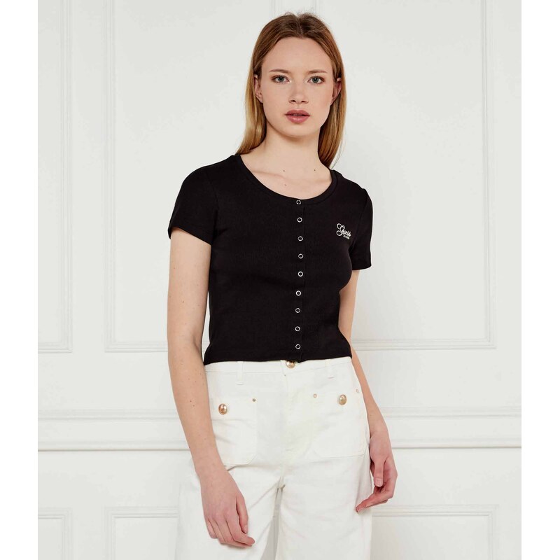 Guess Jeans Halenka SNAP EMBRO | Cropped Fit