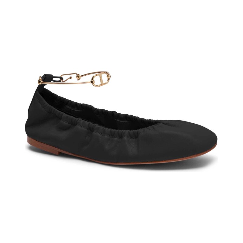 TWINSET Baleríny s přídavkem kůže 105175602