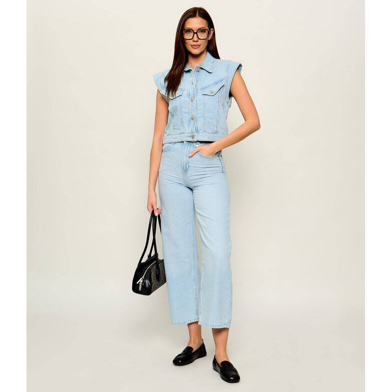 BOSS ORANGE Džínová vesta C_1.0 | regular fit
