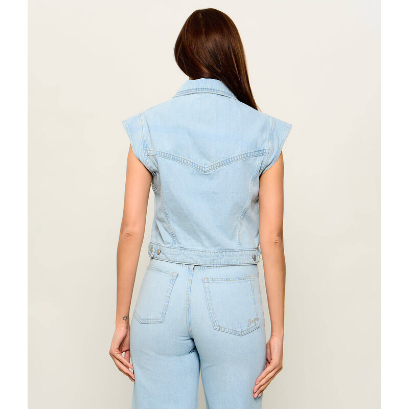 BOSS ORANGE Džínová vesta C_1.0 | regular fit
