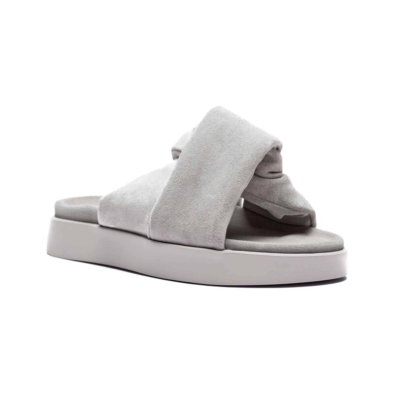 INUIKII Pantofle SOFT CROSSED | semiš 105175644