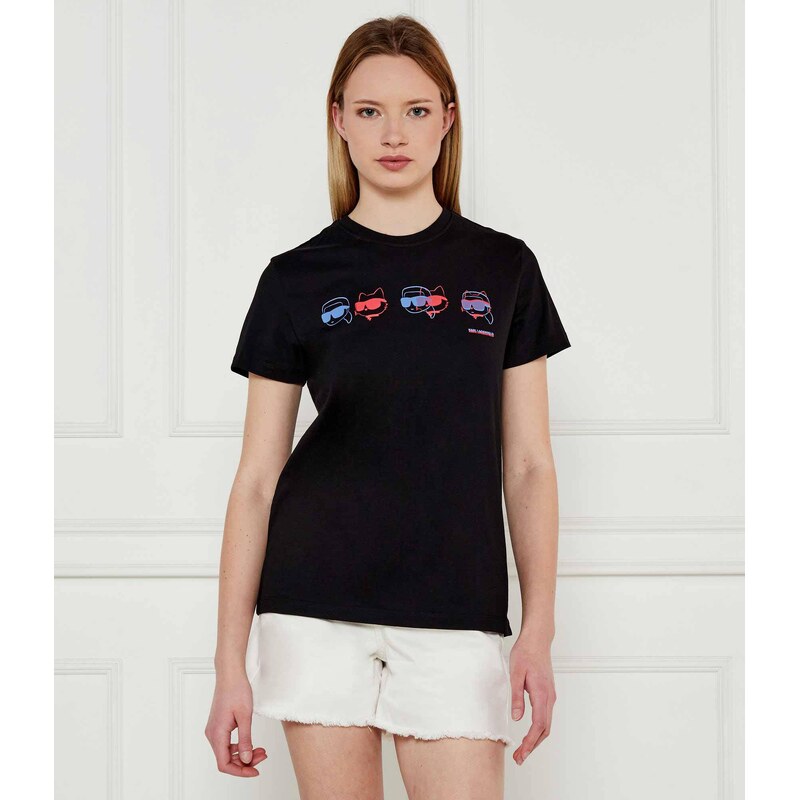 Karl Lagerfeld Tričko IKON | Regular Fit