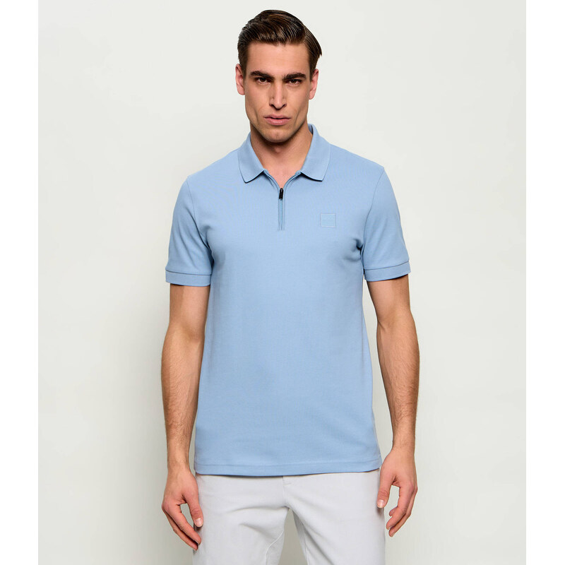 BOSS ORANGE Polokošile Passerzip | Slim Fit
