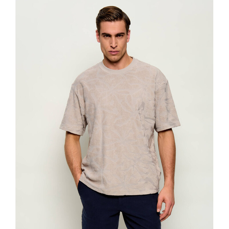 BOSS ORANGE Tričko Te_Flower | regular fit froté