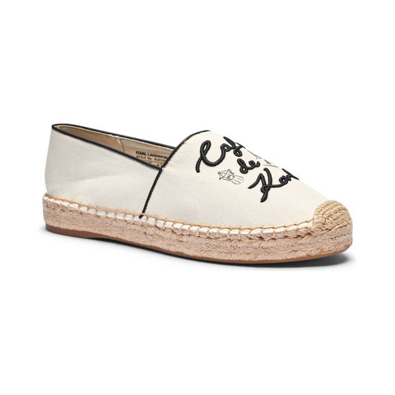 Karl Lagerfeld Espadrilky KAMINI DUO | X JORGE PARRA