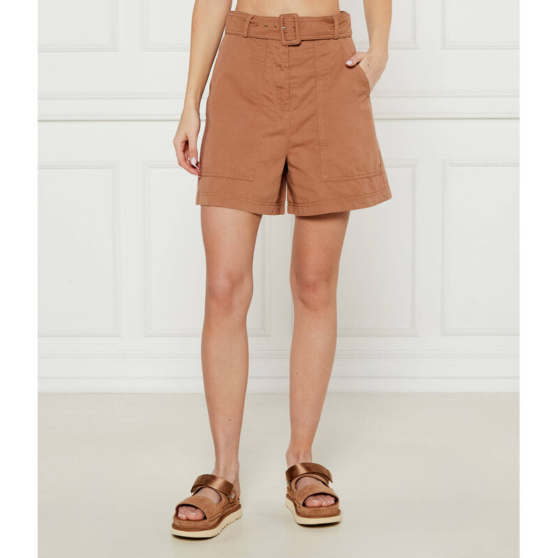 Weekend MaxMara Šortky CIRINO | Relaxed fit přidáním lnu 105149546