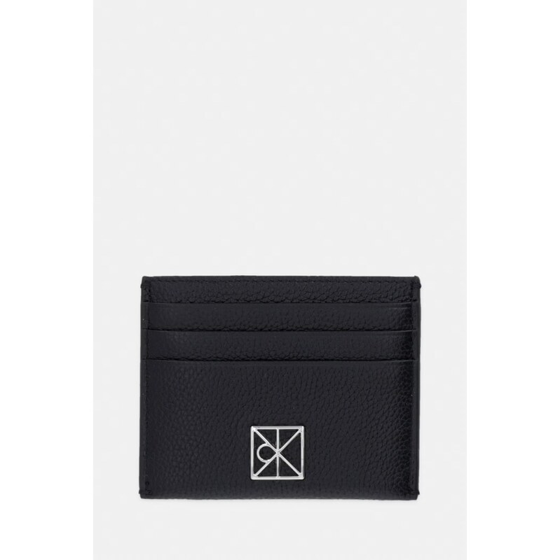 Calvin Klein pouzdro na karty dámské kožené 115646208