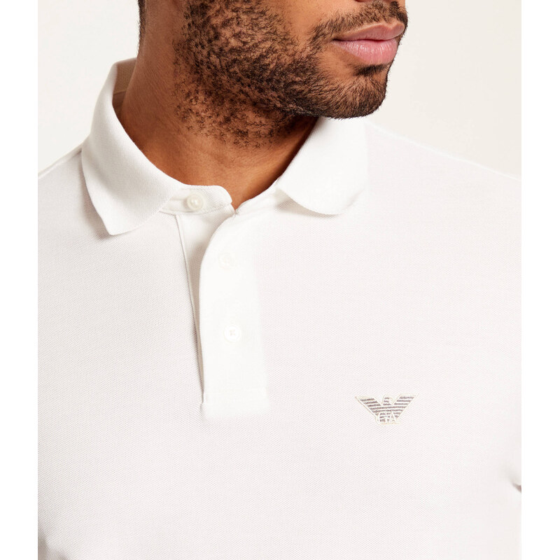 Emporio Armani Oboustranný polokošile | regular fit | pique