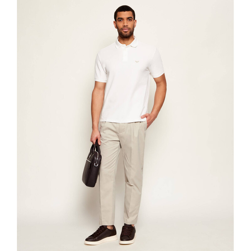 Emporio Armani Oboustranný polokošile | regular fit | pique