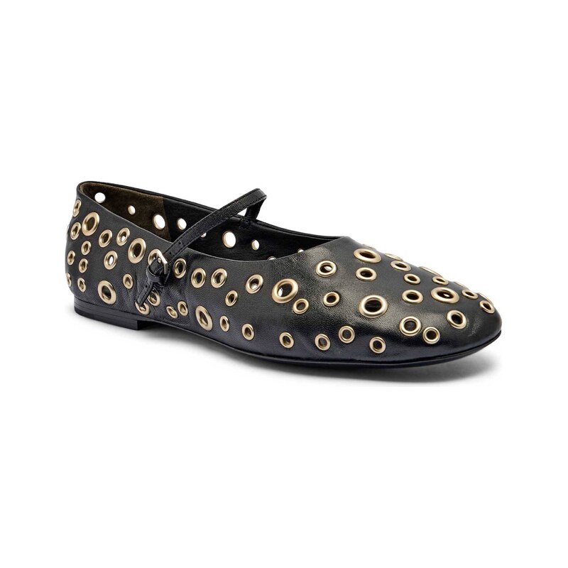 TORY BURCH Kožené baleríny EYELET MARY JANE 105063020