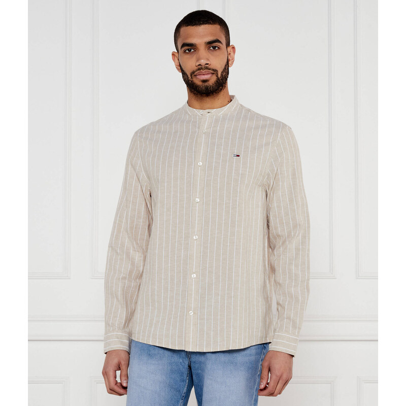 Tommy Jeans Košile | Regular Fit přidáním lnu