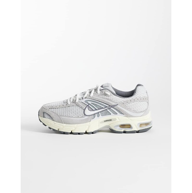 Nike Air Max Moto 2K trainers in grey and white
