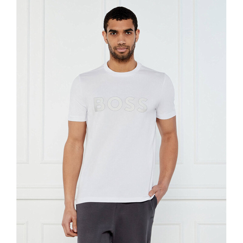 BOSS GREEN Tričko TL Logo | Regular Fit | stretch