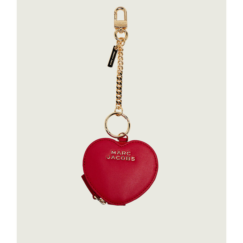 Marc Jacobs Kožená peněženka/přívěsek THE COOKIE POUCH CHARM