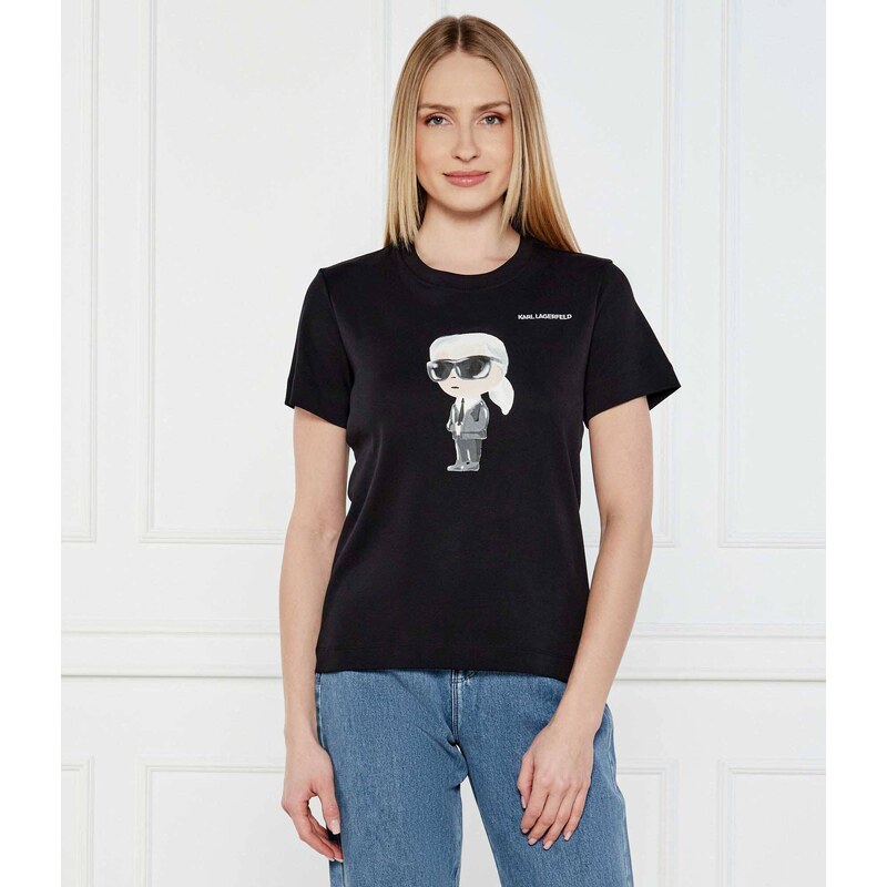Karl Lagerfeld Tričko IKON AQUARELLE K | Regular Fit
