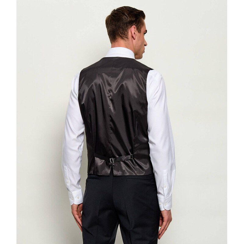 HUGO Vlněná vesta Vin253X-MH | Slim Fit