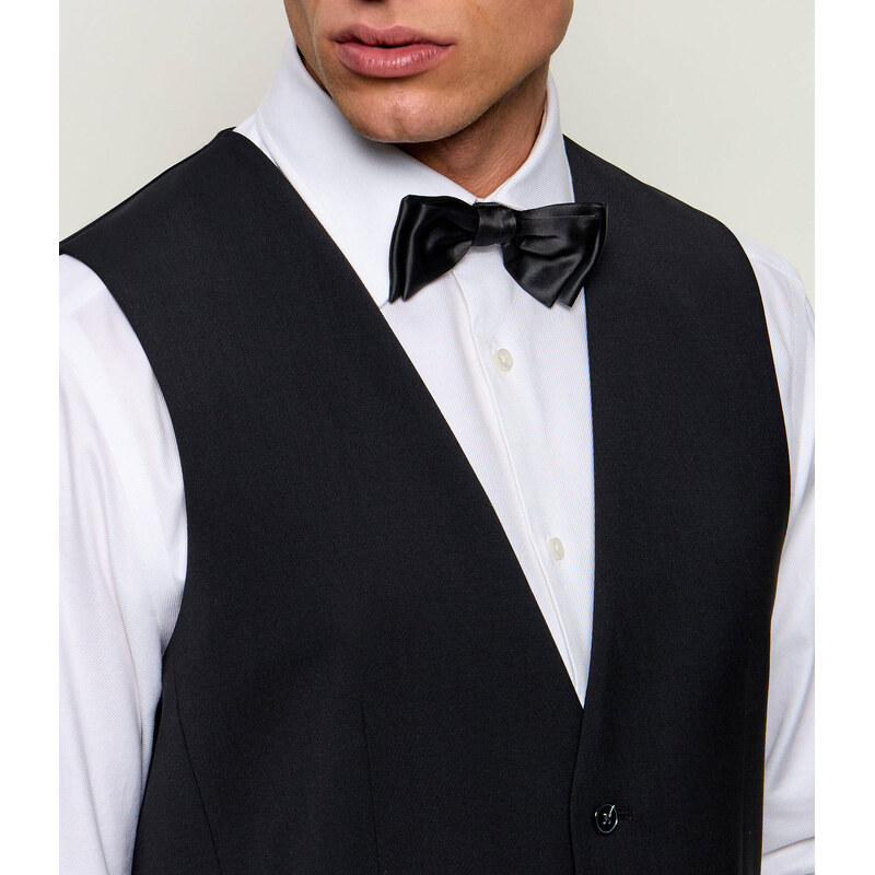 HUGO Vlněná vesta Vin253X-MH | Slim Fit