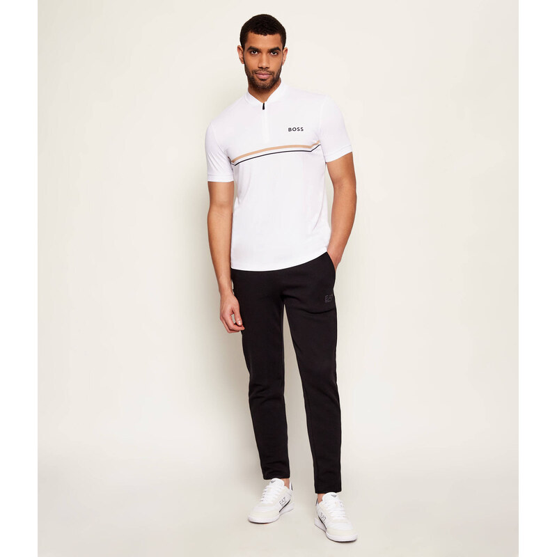 BOSS GREEN Tričko PL_TOC Spin | Slim Fit