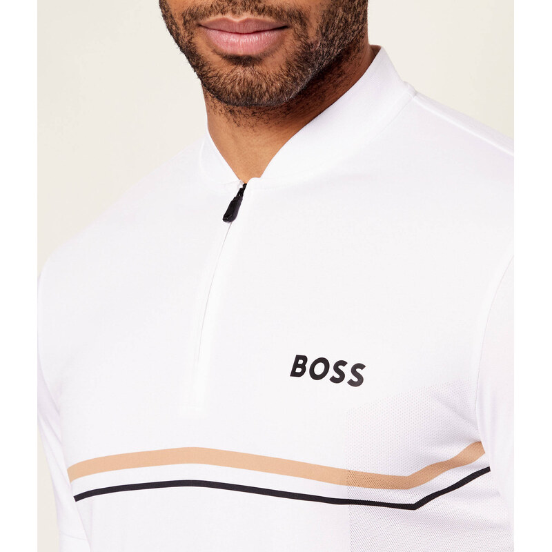 BOSS GREEN Tričko PL_TOC Spin | Slim Fit