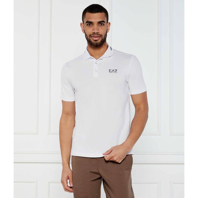 EA7 Polokošile | Slim Fit | stretch pique