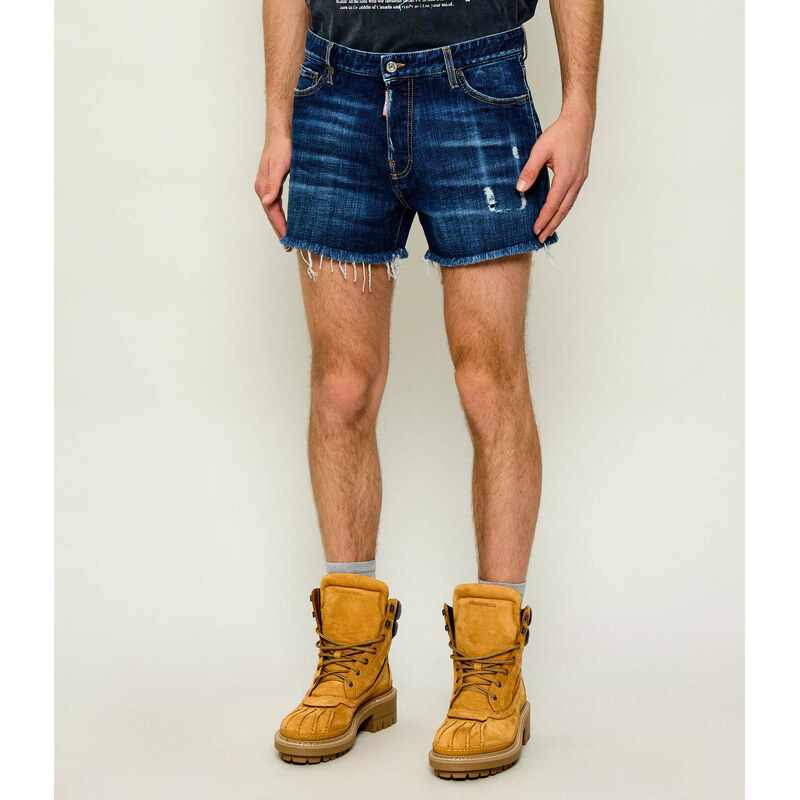 Dsquared2 Džínové šortky Cut Off | Slim Fit