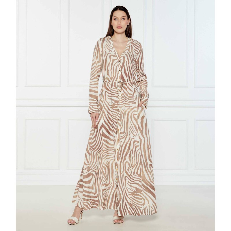 Marciano Guess Šaty přidáním lnu 104930631