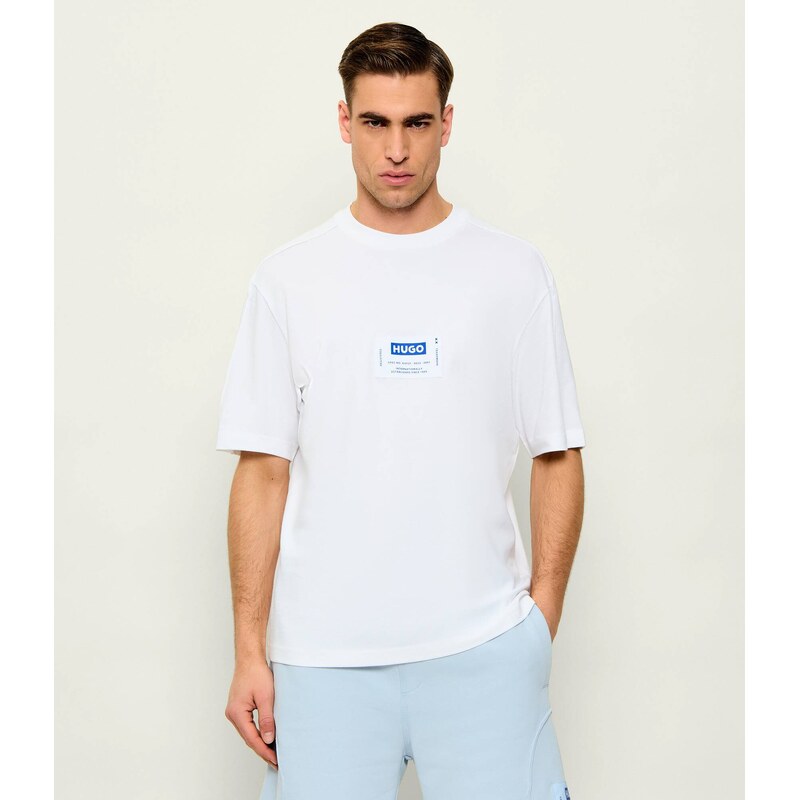 Hugo Blue Tričko Nurazti | regular fit