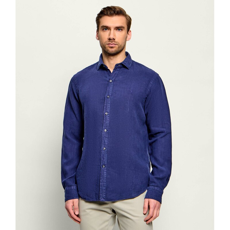 POLO RALPH LAUREN Lněná košile | Custom fit