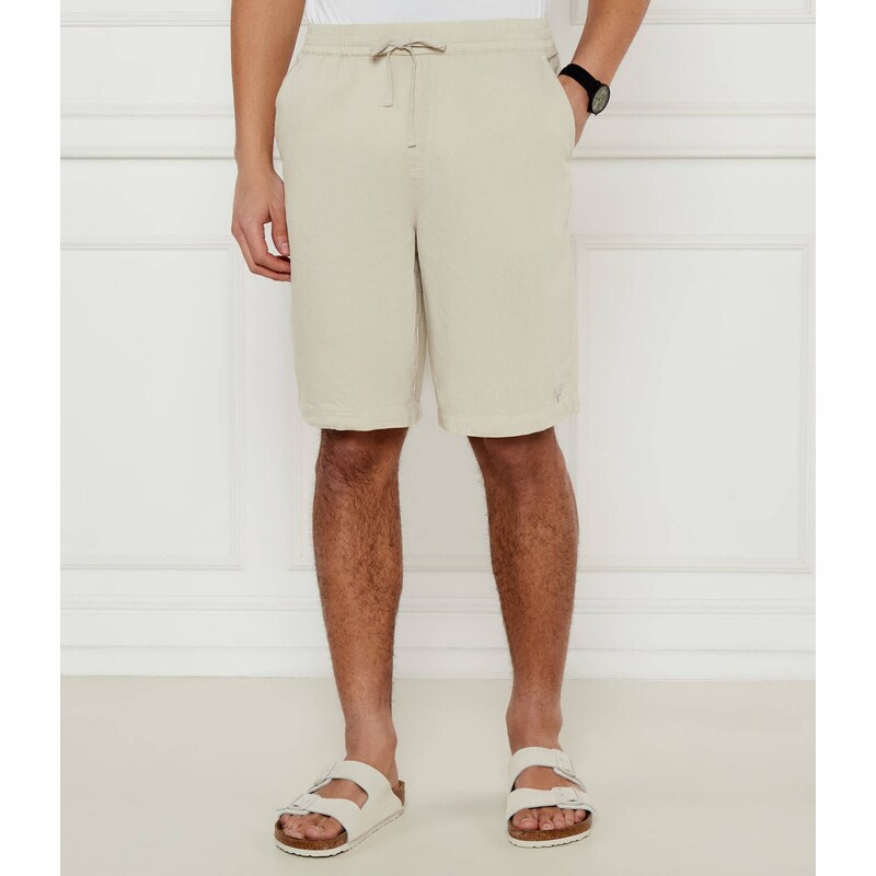 Guess Underwear Lněné šortky | Regular Fit