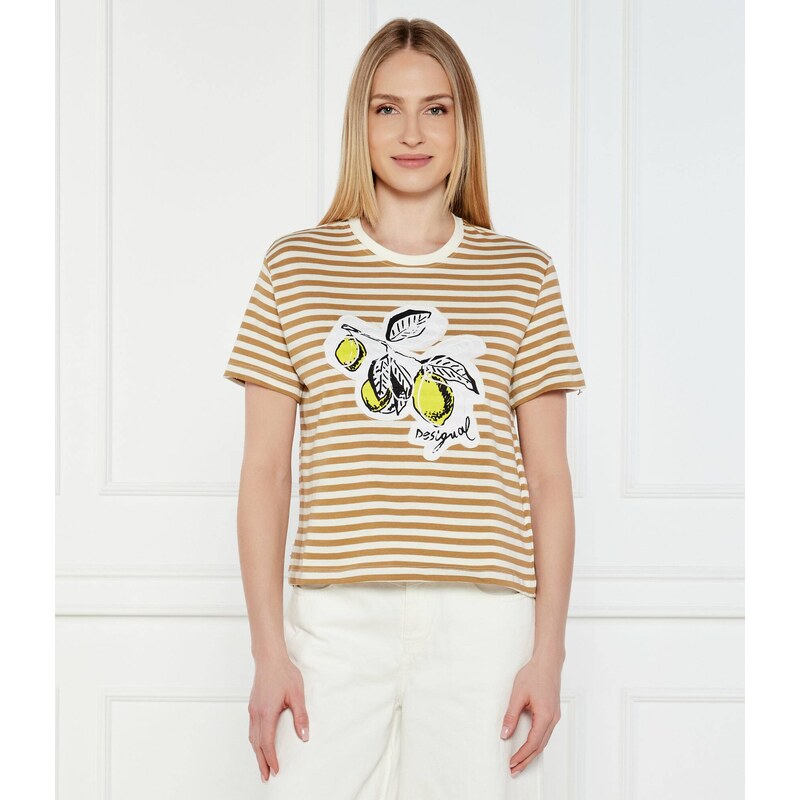 Desigual Tričko LEMON | Regular Fit 104841908