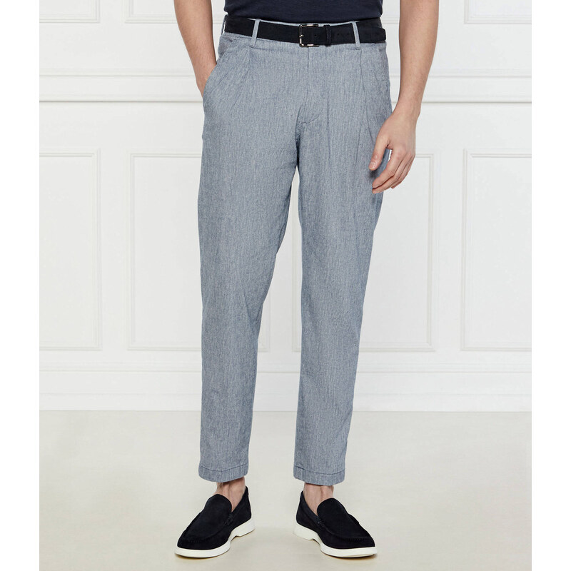 Joop! Jeans Kalhoty Hanson | Loose fit přidáním lnu