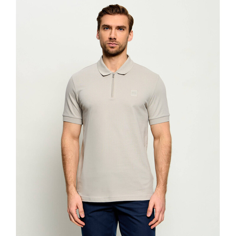 BOSS ORANGE Polokošile Passerzip | Slim Fit