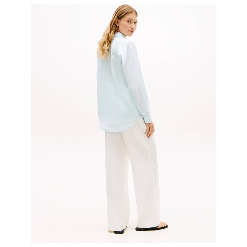 Tommy Hilfiger Lněná košile | Relaxed fit