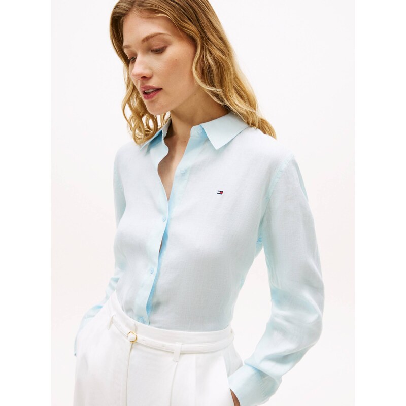 Tommy Hilfiger Lněná košile | Relaxed fit