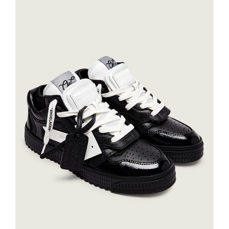OFF-WHITE Kožené tenisky M-3.0 FLOATING ARROW