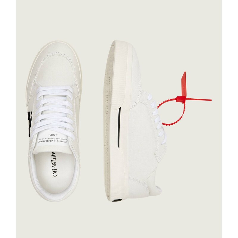 OFF-WHITE Tenisky M-VULC LOW s přídavkem kůže