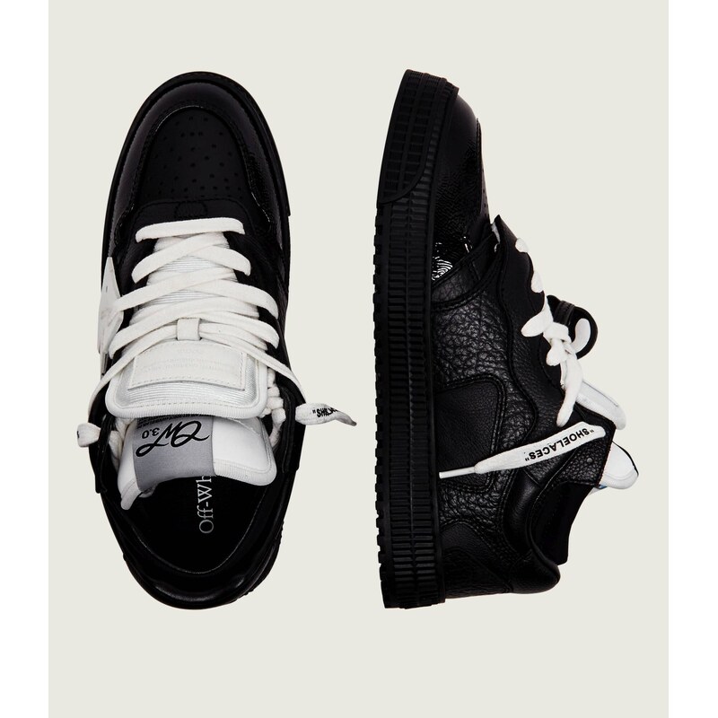OFF-WHITE Kožené tenisky M-3.0 FLOATING ARROW