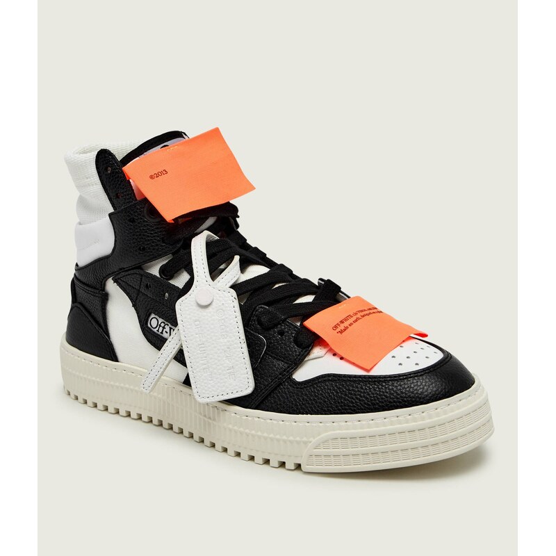 OFF-WHITE Kožené tenisky M-3.0 OFF COURT
