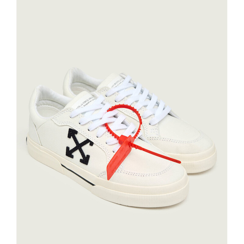 OFF-WHITE Tenisky s přídavkem kůže