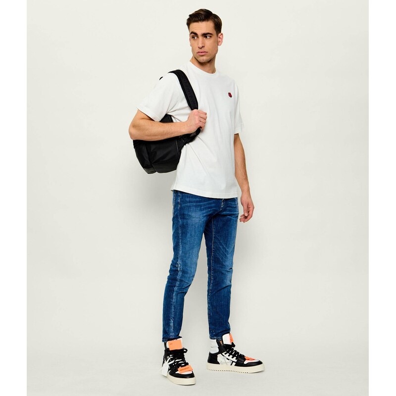 OFF-WHITE Kožené tenisky M-3.0 OFF COURT