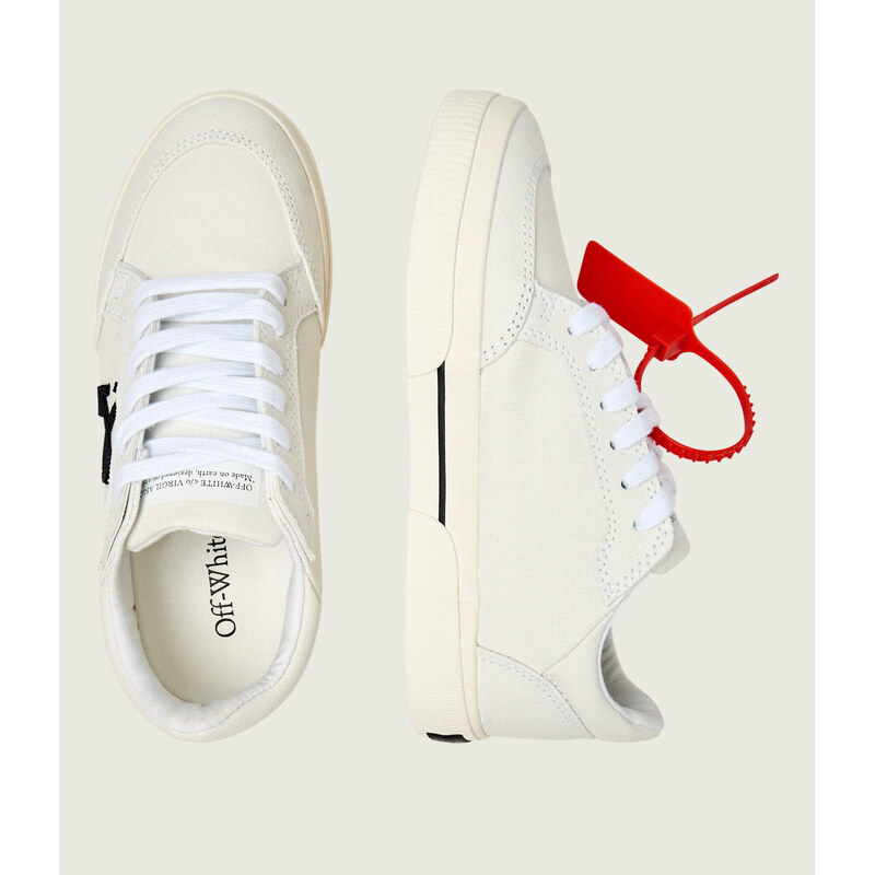 OFF-WHITE Tenisky s přídavkem kůže