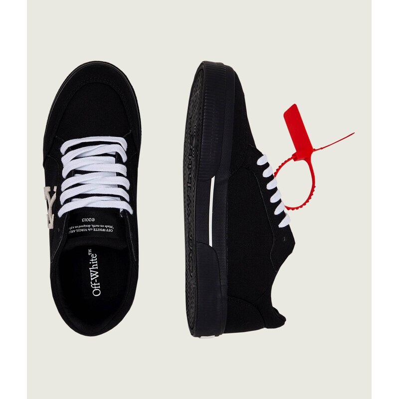 OFF-WHITE Tenisky M-VULC LOW s přídavkem kůže